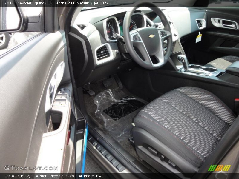 Mocha Steel Metallic / Jet Black 2012 Chevrolet Equinox LT