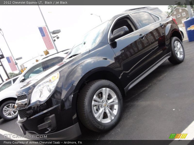 Black / Jet Black 2012 Chevrolet Equinox LT