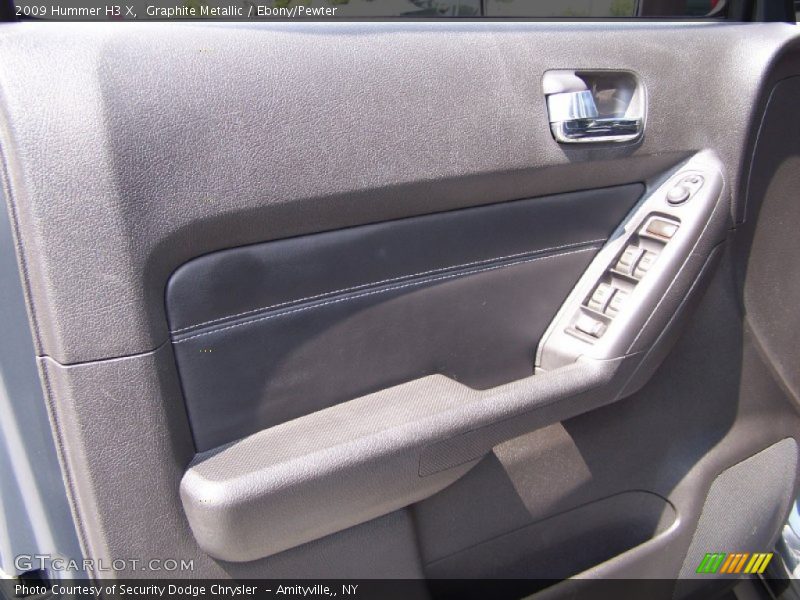 Graphite Metallic / Ebony/Pewter 2009 Hummer H3 X