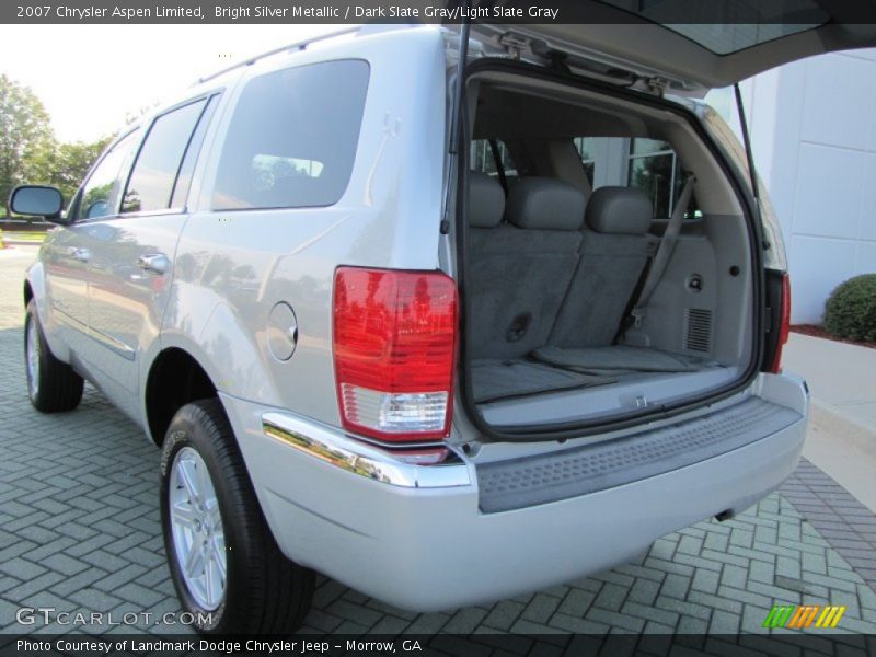 Bright Silver Metallic / Dark Slate Gray/Light Slate Gray 2007 Chrysler Aspen Limited