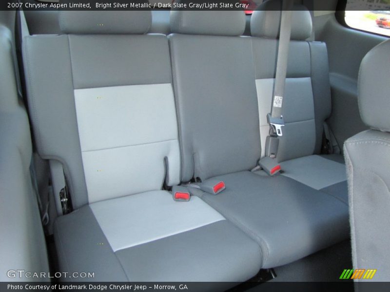 Bright Silver Metallic / Dark Slate Gray/Light Slate Gray 2007 Chrysler Aspen Limited