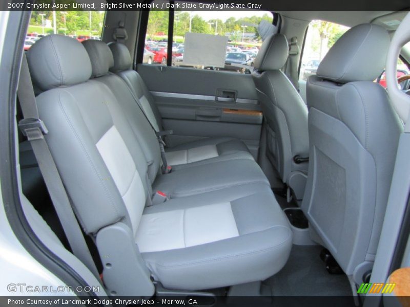 Bright Silver Metallic / Dark Slate Gray/Light Slate Gray 2007 Chrysler Aspen Limited