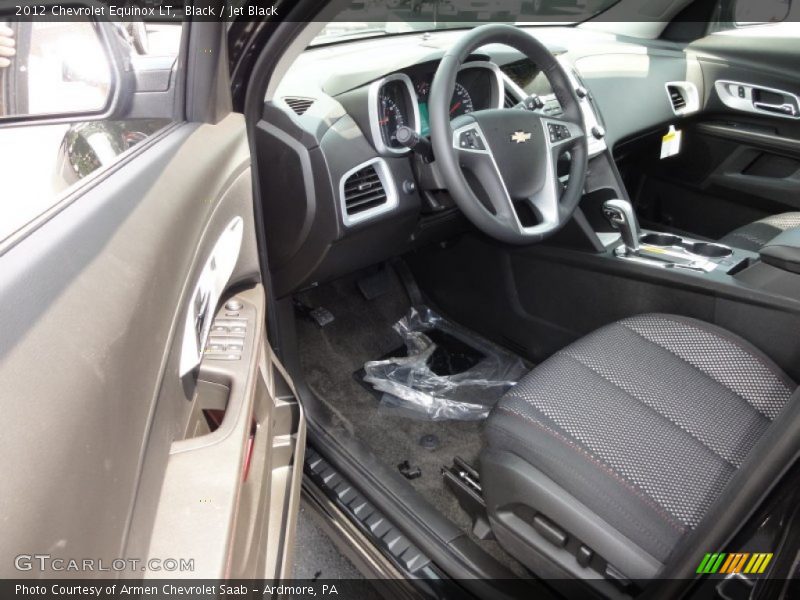  2012 Equinox LT Jet Black Interior