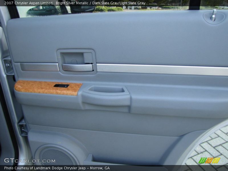 Bright Silver Metallic / Dark Slate Gray/Light Slate Gray 2007 Chrysler Aspen Limited