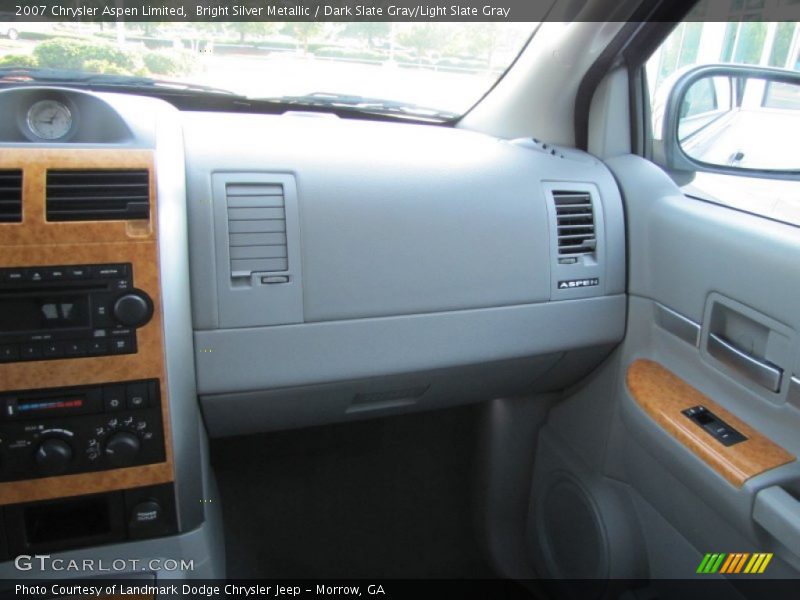 Bright Silver Metallic / Dark Slate Gray/Light Slate Gray 2007 Chrysler Aspen Limited