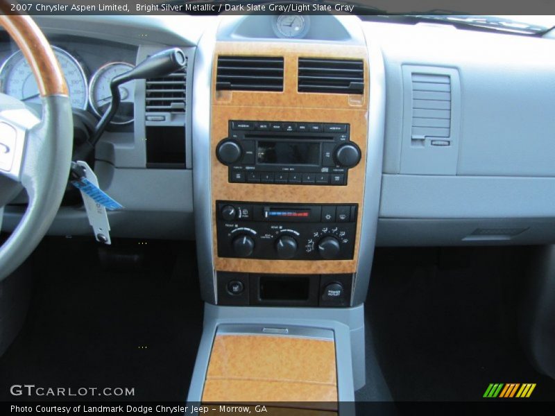 Bright Silver Metallic / Dark Slate Gray/Light Slate Gray 2007 Chrysler Aspen Limited