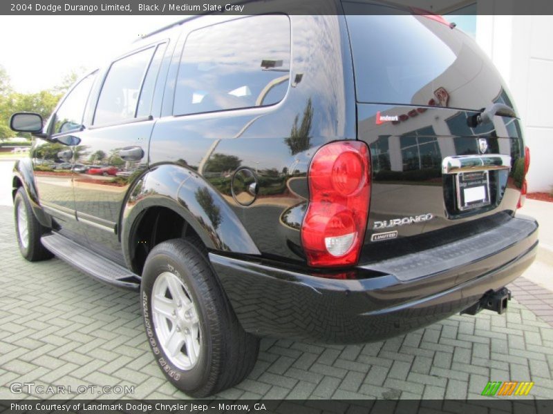 Black / Medium Slate Gray 2004 Dodge Durango Limited