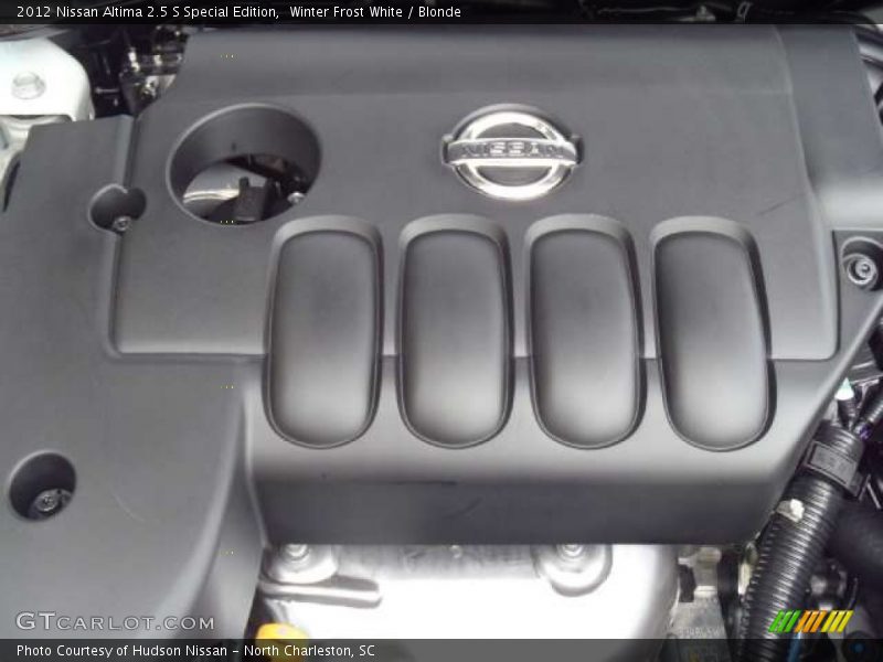 Winter Frost White / Blonde 2012 Nissan Altima 2.5 S Special Edition