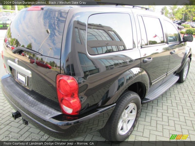 Black / Medium Slate Gray 2004 Dodge Durango Limited