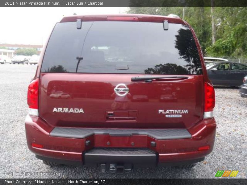 Tuscan Sun / Charcoal 2011 Nissan Armada Platinum