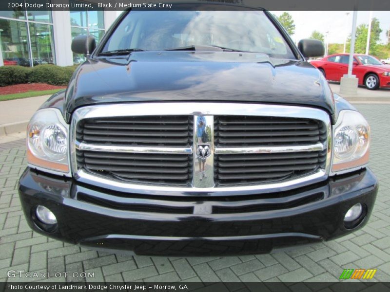 Black / Medium Slate Gray 2004 Dodge Durango Limited