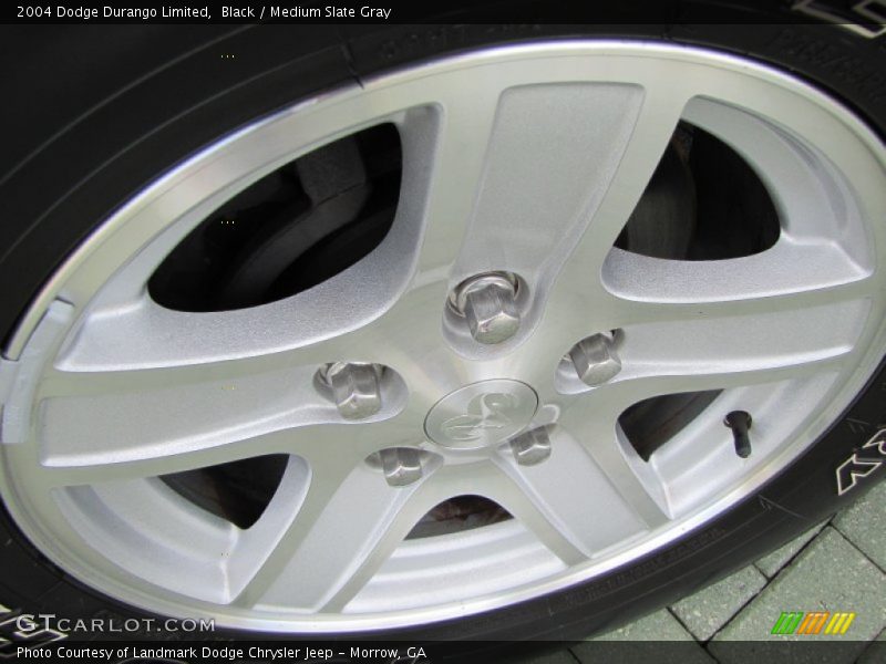 Black / Medium Slate Gray 2004 Dodge Durango Limited