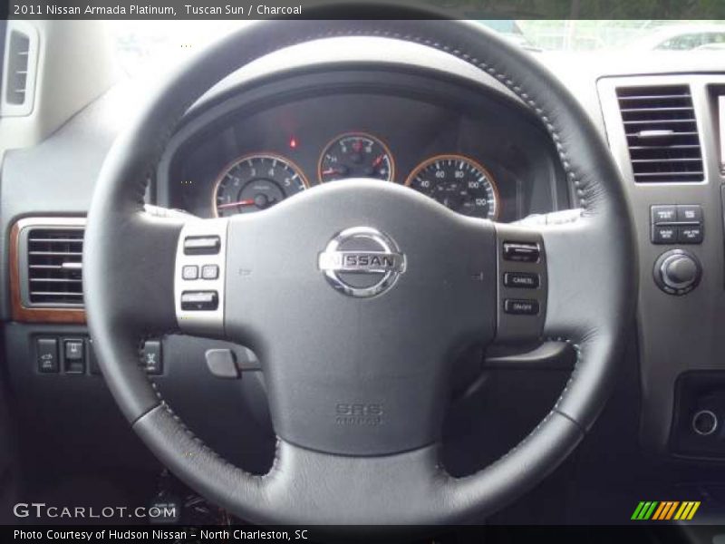 Tuscan Sun / Charcoal 2011 Nissan Armada Platinum