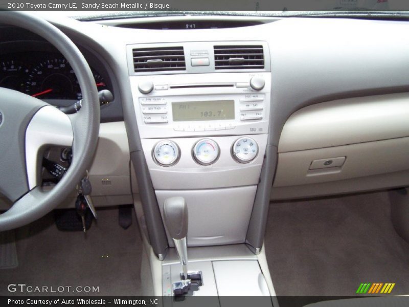 Sandy Beach Metallic / Bisque 2010 Toyota Camry LE