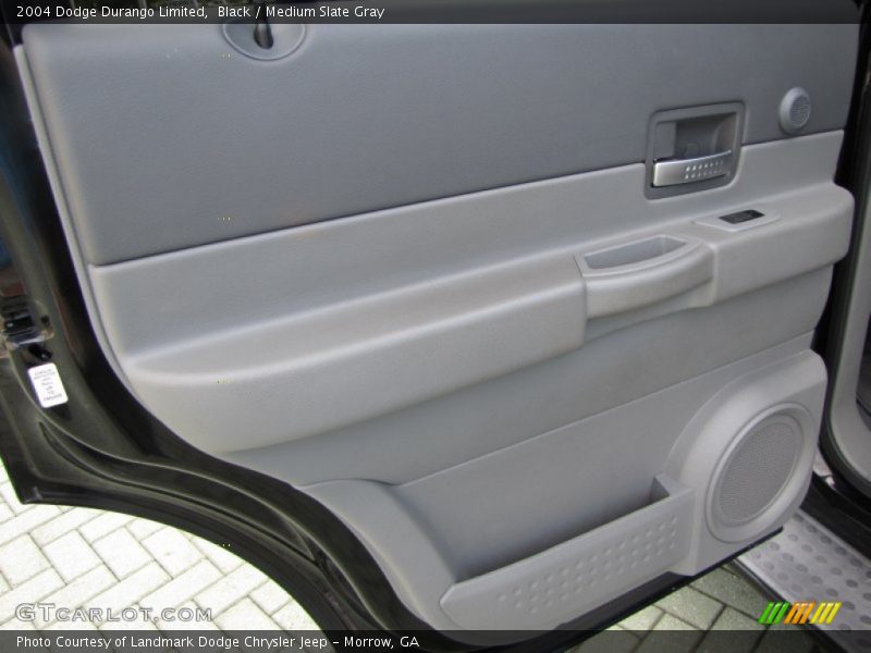 Black / Medium Slate Gray 2004 Dodge Durango Limited