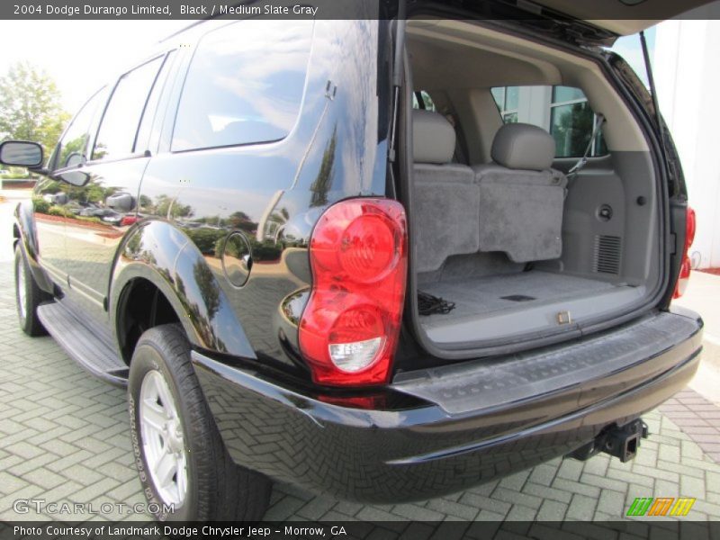 Black / Medium Slate Gray 2004 Dodge Durango Limited