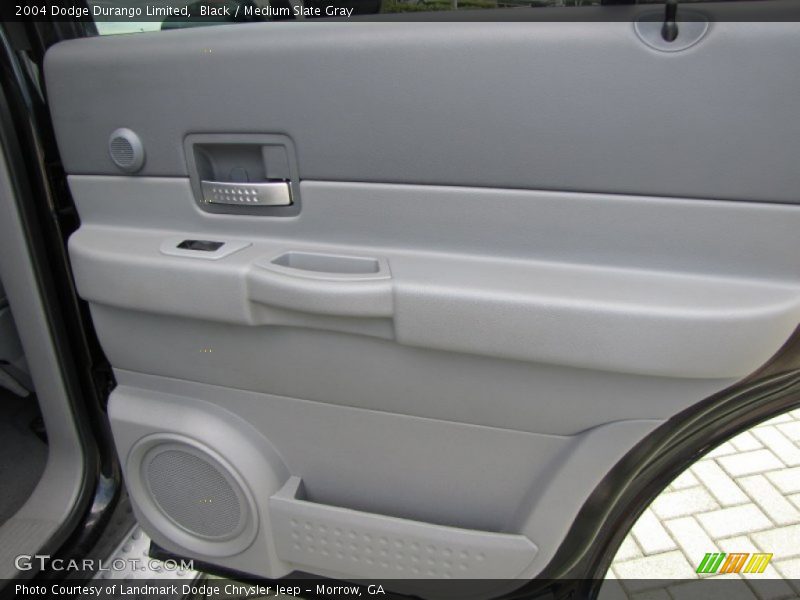 Black / Medium Slate Gray 2004 Dodge Durango Limited