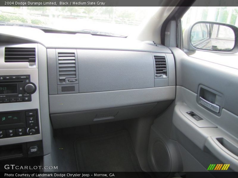 Black / Medium Slate Gray 2004 Dodge Durango Limited