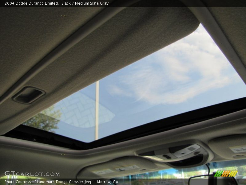 Black / Medium Slate Gray 2004 Dodge Durango Limited
