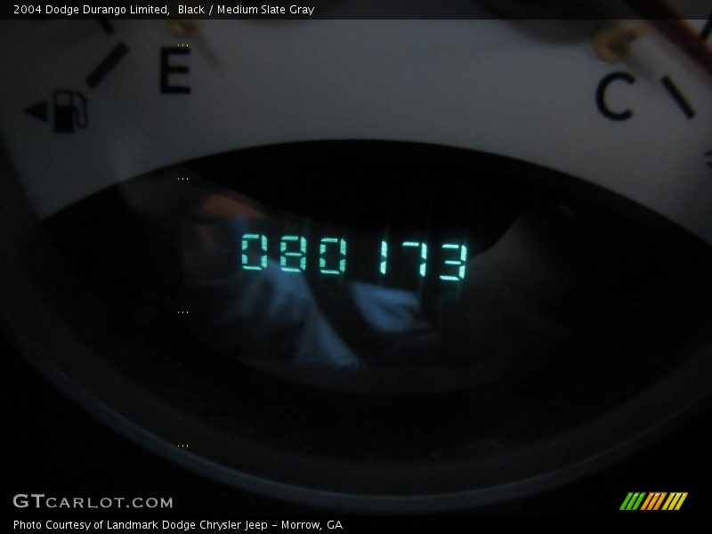 Black / Medium Slate Gray 2004 Dodge Durango Limited