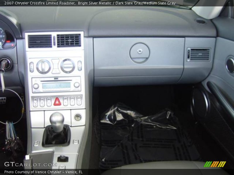 Bright Silver Metallic / Dark Slate Gray/Medium Slate Gray 2007 Chrysler Crossfire Limited Roadster