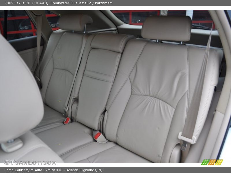 Breakwater Blue Metallic / Parchment 2009 Lexus RX 350 AWD