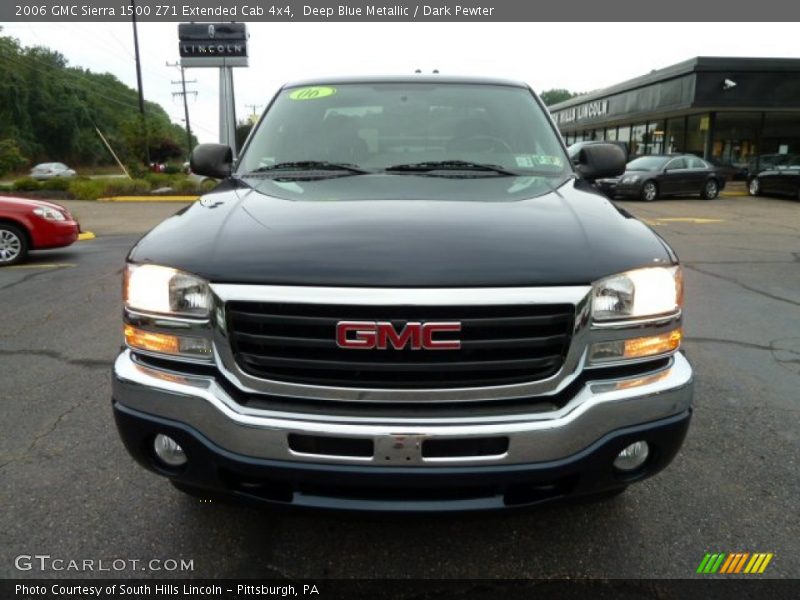 Deep Blue Metallic / Dark Pewter 2006 GMC Sierra 1500 Z71 Extended Cab 4x4