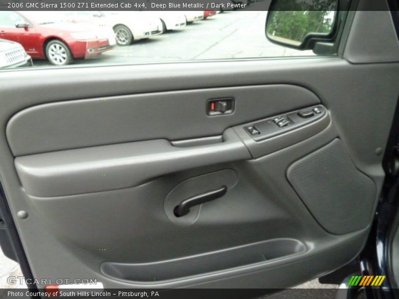 Deep Blue Metallic / Dark Pewter 2006 GMC Sierra 1500 Z71 Extended Cab 4x4
