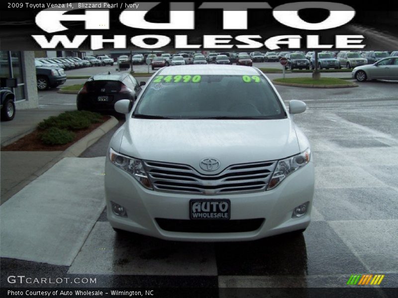 Blizzard Pearl / Ivory 2009 Toyota Venza I4