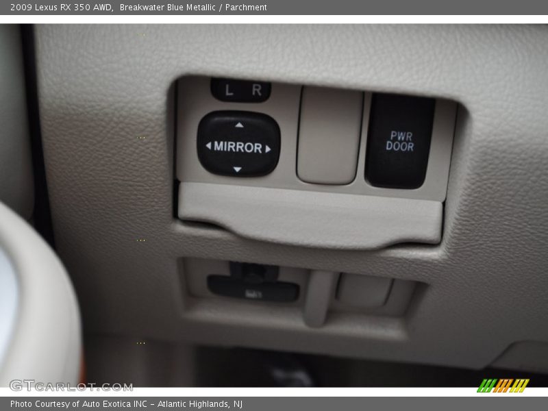 Breakwater Blue Metallic / Parchment 2009 Lexus RX 350 AWD