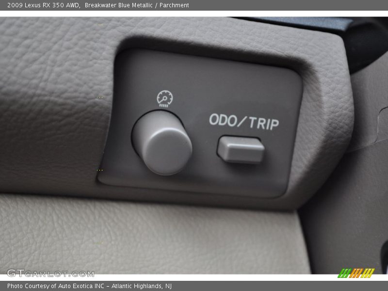 Breakwater Blue Metallic / Parchment 2009 Lexus RX 350 AWD