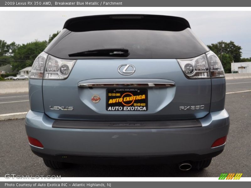 Breakwater Blue Metallic / Parchment 2009 Lexus RX 350 AWD