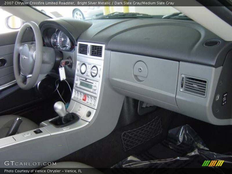 Bright Silver Metallic / Dark Slate Gray/Medium Slate Gray 2007 Chrysler Crossfire Limited Roadster