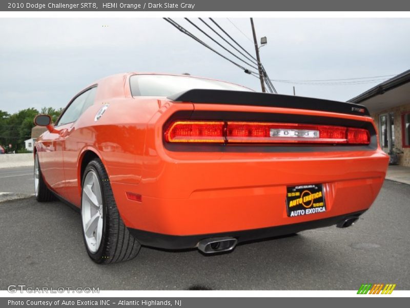 HEMI Orange / Dark Slate Gray 2010 Dodge Challenger SRT8