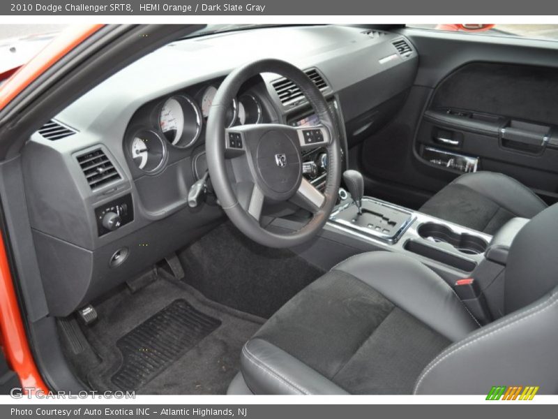 Dark Slate Gray Interior - 2010 Challenger SRT8 