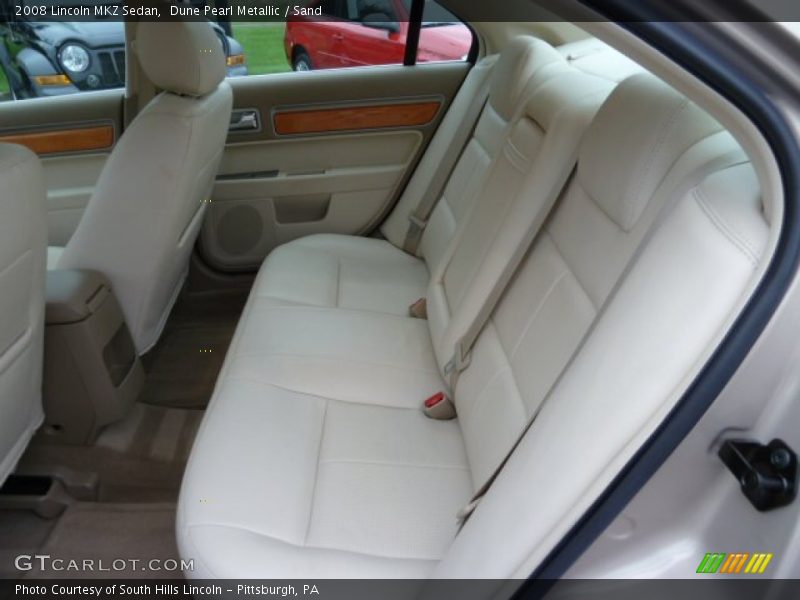Dune Pearl Metallic / Sand 2008 Lincoln MKZ Sedan