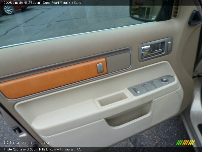 Dune Pearl Metallic / Sand 2008 Lincoln MKZ Sedan