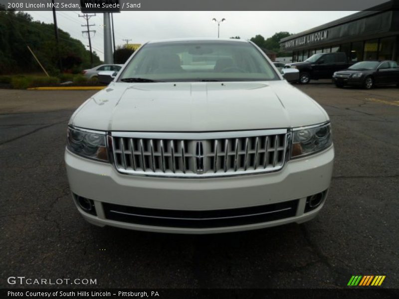White Suede / Sand 2008 Lincoln MKZ Sedan