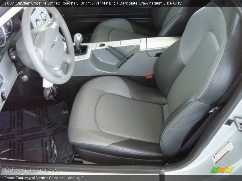 Bright Silver Metallic / Dark Slate Gray/Medium Slate Gray 2007 Chrysler Crossfire Limited Roadster