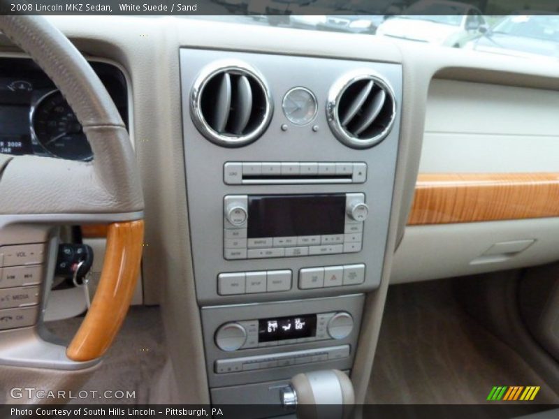 White Suede / Sand 2008 Lincoln MKZ Sedan