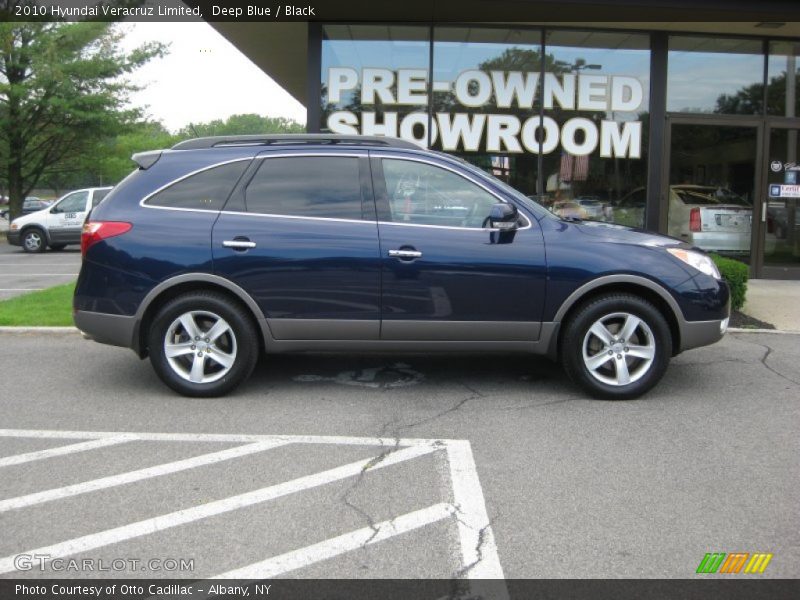 Deep Blue / Black 2010 Hyundai Veracruz Limited