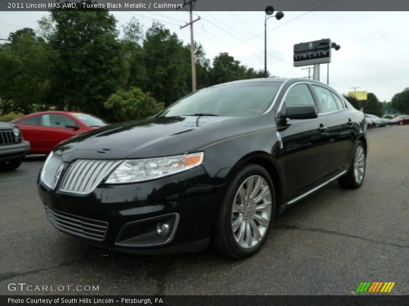 Tuxedo Black Metallic / Cashmere 2011 Lincoln MKS AWD