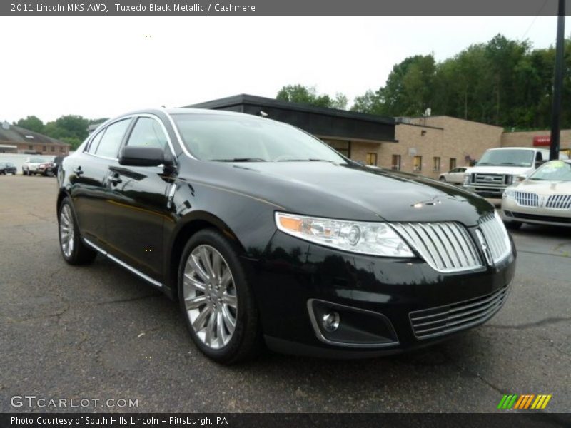 Tuxedo Black Metallic / Cashmere 2011 Lincoln MKS AWD