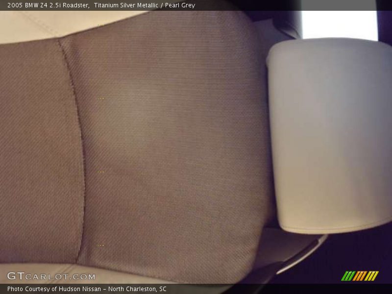 Titanium Silver Metallic / Pearl Grey 2005 BMW Z4 2.5i Roadster