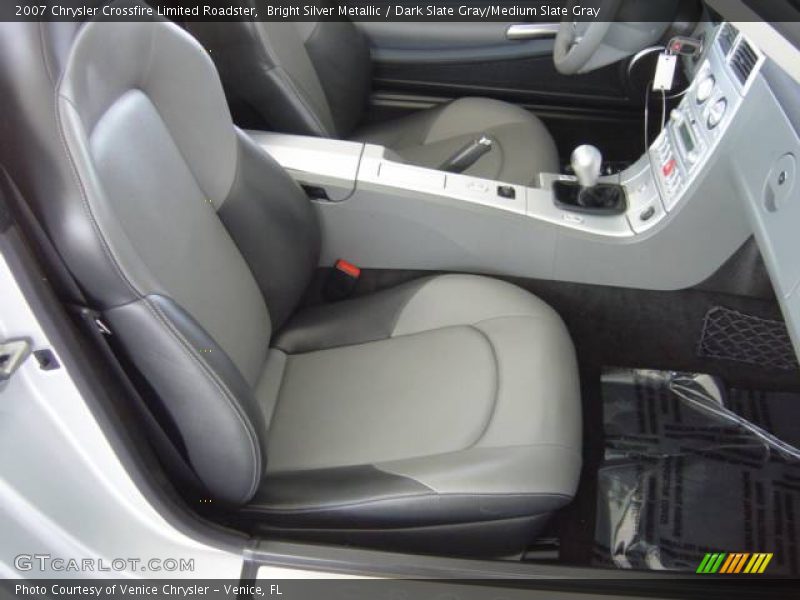 Bright Silver Metallic / Dark Slate Gray/Medium Slate Gray 2007 Chrysler Crossfire Limited Roadster