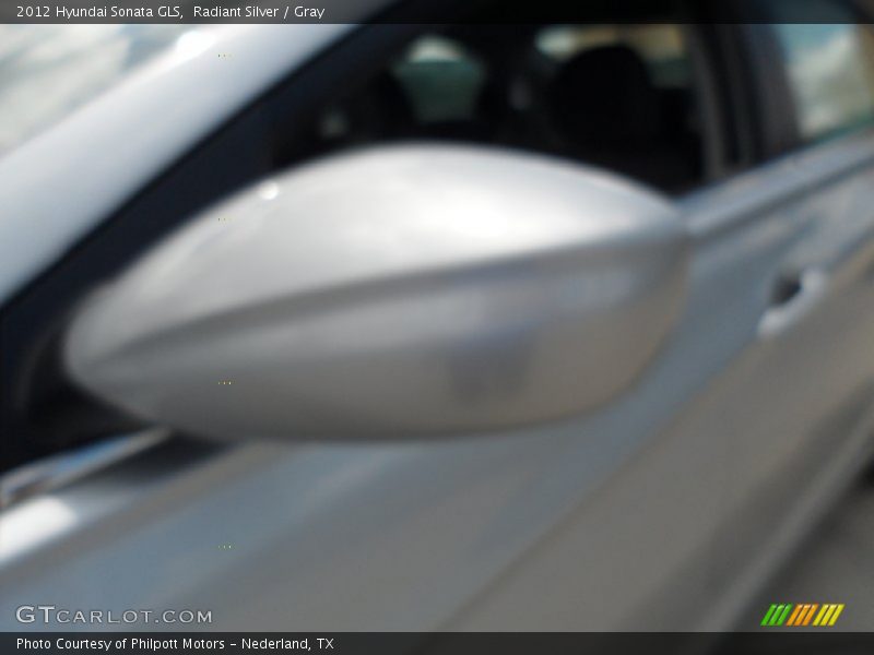 Radiant Silver / Gray 2012 Hyundai Sonata GLS