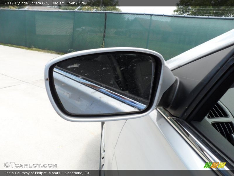 Radiant Silver / Gray 2012 Hyundai Sonata GLS