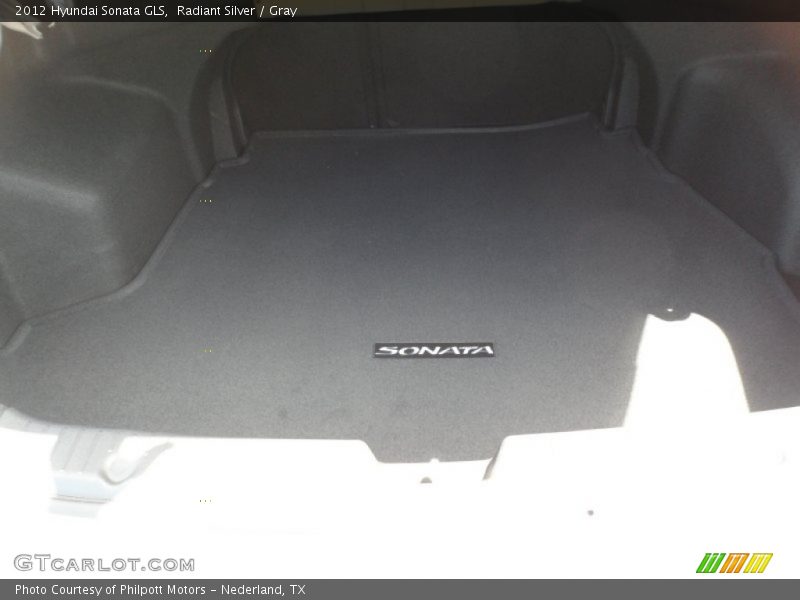 Radiant Silver / Gray 2012 Hyundai Sonata GLS