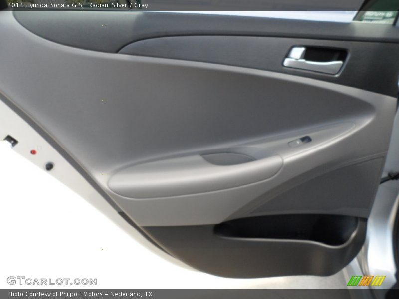 Radiant Silver / Gray 2012 Hyundai Sonata GLS