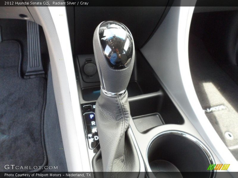 Radiant Silver / Gray 2012 Hyundai Sonata GLS